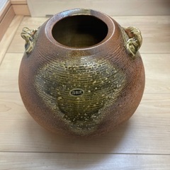 信楽焼 木箱あり ツボ 壺 瓶 置物 オブジェ