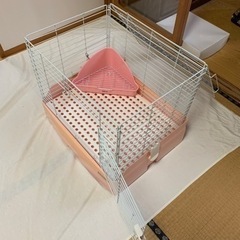 ウサちゃん用ケージ他一式の画像