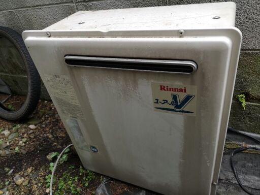 リンナイ　ガス給湯器　現場外し　リモコン有り