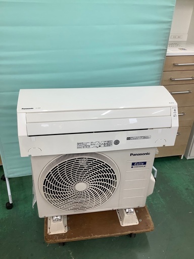 安心の1年保証付！！　Panasonic  2.2kw壁掛けエアコン　CS-J229C-W　2019年製