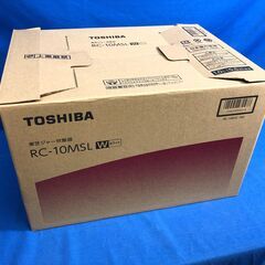 【動作保証あり】未使用 TOSHIBA 2022年 RC-10MSL 5.5合炊き マイコン炊飯器【管理KRK675】の画像