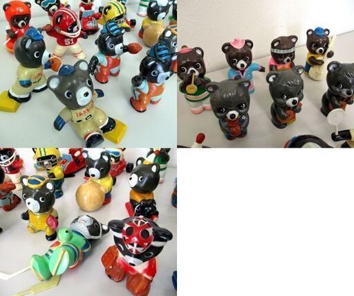 当時モノ! たくぎん たくちゃん 貯金箱 ソフビ まとめて 26体 北海道拓殖銀行 昭和レトロ ノベルティ 札幌市 屯田店