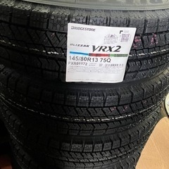 145/80r13 VRX2 新品未使用２２年製　13インチホイール付