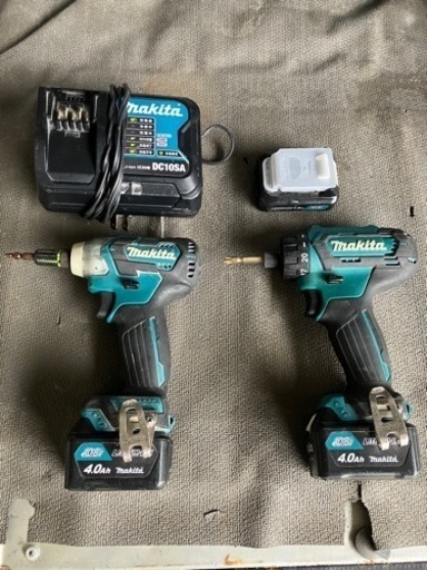 10.8V makita インパクト　ドリルドライバー