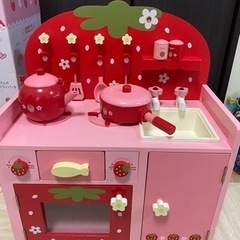 おままごとキッチン　木製