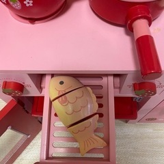 おままごとキッチン　木製の画像