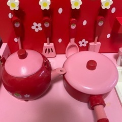 おままごとキッチン　木製の画像