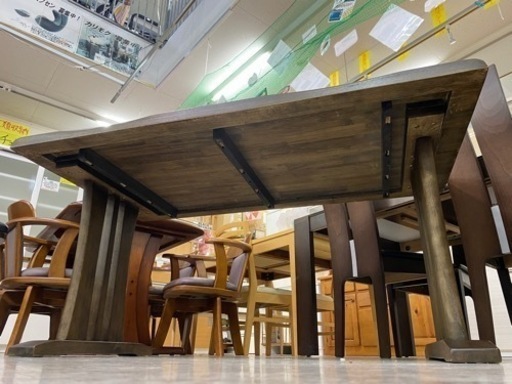 【愛品館 江戸川店】ベンチダイニングテーブル3点セット ID:152-008302-007