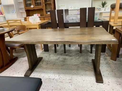 【愛品館 江戸川店】ベンチダイニングテーブル3点セット ID:152-008302-007