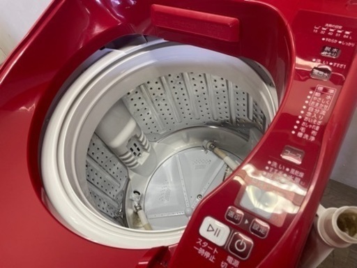 090201 アクア　8.0kg 洗濯機　2018年製