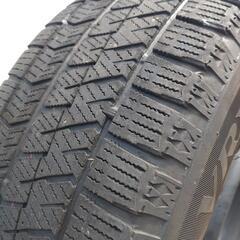 ブリザック　195/65r15　スタッドレスと鉄チンホイールの画像