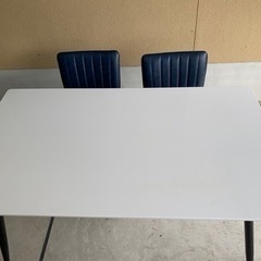 ダイニングテーブル椅子セット 値下げしましたの画像