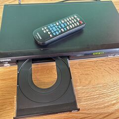 【美品】DVDビデオプレーヤー TOSHIBA 東芝 SD-300J 2008年製 リモコン付き DVDプレーヤー  /  AJ-0327-T1 の画像