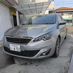 プジョー308 車検ほぼ2年残っております