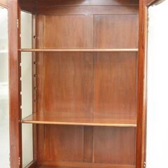 英国 アンティーク 輸入家具 キャビネット 飾り棚 ②