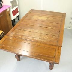英国 アンティーク 輸入家具 ドローリーフテーブル ダイニングテーブル ②の画像
