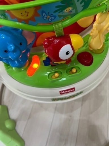 フィッシャープライスのジャンパルーです? クルマでも遊べる!スイーツ ジャンパルー Fisher-Price フィッシャー 