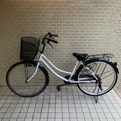 自転車 白　お値引きなし