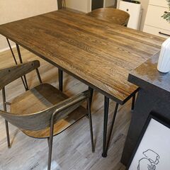 最終値引き！14000→7000円 ダイニングテーブル 135c...