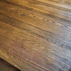 最終値引き！14000→7000円 ダイニングテーブル 135cm 4人掛け 天然木 アイアンの画像