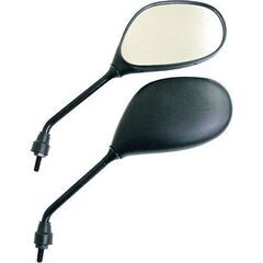 ☆新品　原付ヤマハ用 楕円ミラー(左右セット) 