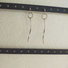 ハンドメイドアクセサリー　ピアスの画像