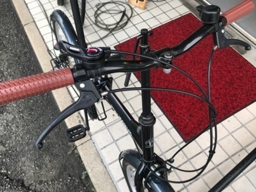 マイパラス　黒とグレー　20インチ折り畳み　美品
