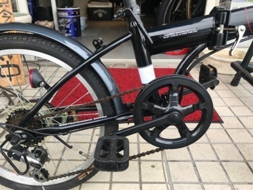 マイパラス　黒とグレー　20インチ折り畳み　美品