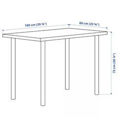 IKEA LINNMON リンモン / ADILS オディリス デスクの画像