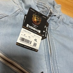 【新品・未使用】EVENRIVER 作業着　4Lの画像