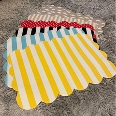 【取引中】ランチョンマット　リバーシブル　6枚セットの画像