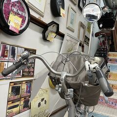 BRIDGESTONE ブリヂストン 自転車 三輪車 16インチ 変速あり WAGON BW13 シルバー【ユーズドユーズ名古屋天白店】 J2066の画像