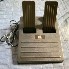 【0円】SONYプレイステーション用ハンドルコントローラーとゲームソフトいろいろの画像