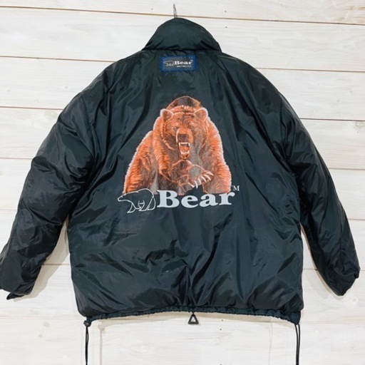 Bear USA ダウンジャケット　古着　ビンテージ　サイズＭ