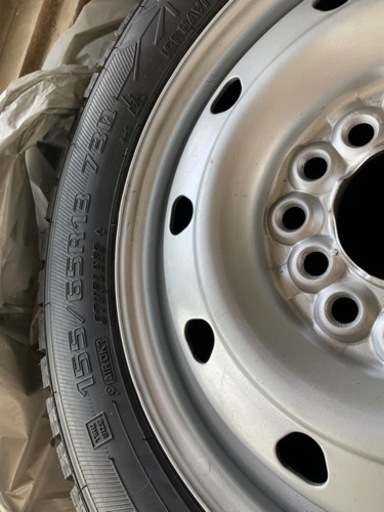 13インチスノータイヤ　軽自動車用　未使用品　まだあります　お値下げいたしました