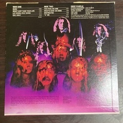 ディープパープル レコード盤2枚セットの画像