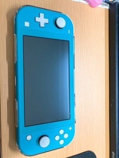 【値下げしました】ニンテンドースイッチライト　ブルー  保護カバー、フィルム付き