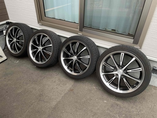 225/40R18 アルミタイヤホイールセット　ブリジストン２０２０製　SNEAKER　４本セット
