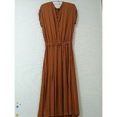 IENA スキッパーシャツワンピースの画像
