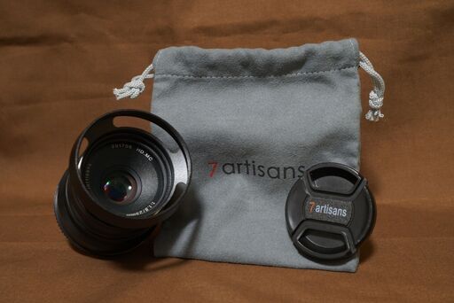 七工匠 7Artisans 25mm F1.8 ブラック 単焦点 eマウントレンズ おまけ付き