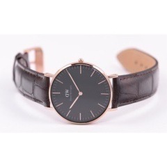 Daniel Wellington ダニエルウェリントン DW00100140 [クラシックブラック ヨーク ローズゴールド 36mm 正規品の画像