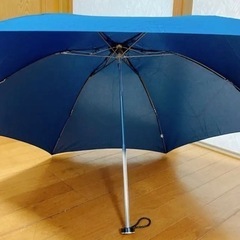 折り畳み傘　紺色の画像