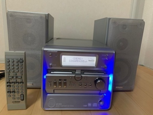 Victor UX-W50 CD・ダブルMD・カセットミニコンポ