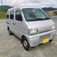 車検：令和5年2月まで　現状販売　アウトレット エブリィーバン　...