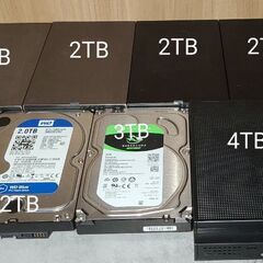 外付け(内蔵)ハードディスク