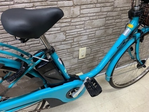 東京23区配達無料　新基準 Panasonic パナソニック ビビスタイルDX 8.9Ah 電動自転車☆中古☆パナ ⑤