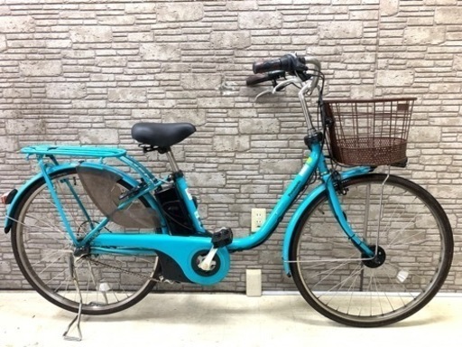 東京23区配達無料　新基準 Panasonic パナソニック ビビスタイルDX 8.9Ah 電動自転車☆中古☆パナ ⑤