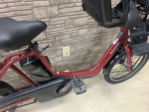 東京23区配達無料　新基準 Panasonic パナソニック ギュットアニーズ　8.9Ah リチウム 電動自転車中古⑨