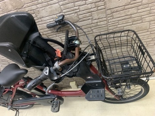 東京23区配達無料　新基準 Panasonic パナソニック ギュットアニーズ　8.9Ah リチウム 電動自転車中古⑨