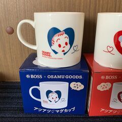 ★手渡しお値引き可★BOSS×OSAMU GOODSコラボ　ペアマグカップの画像